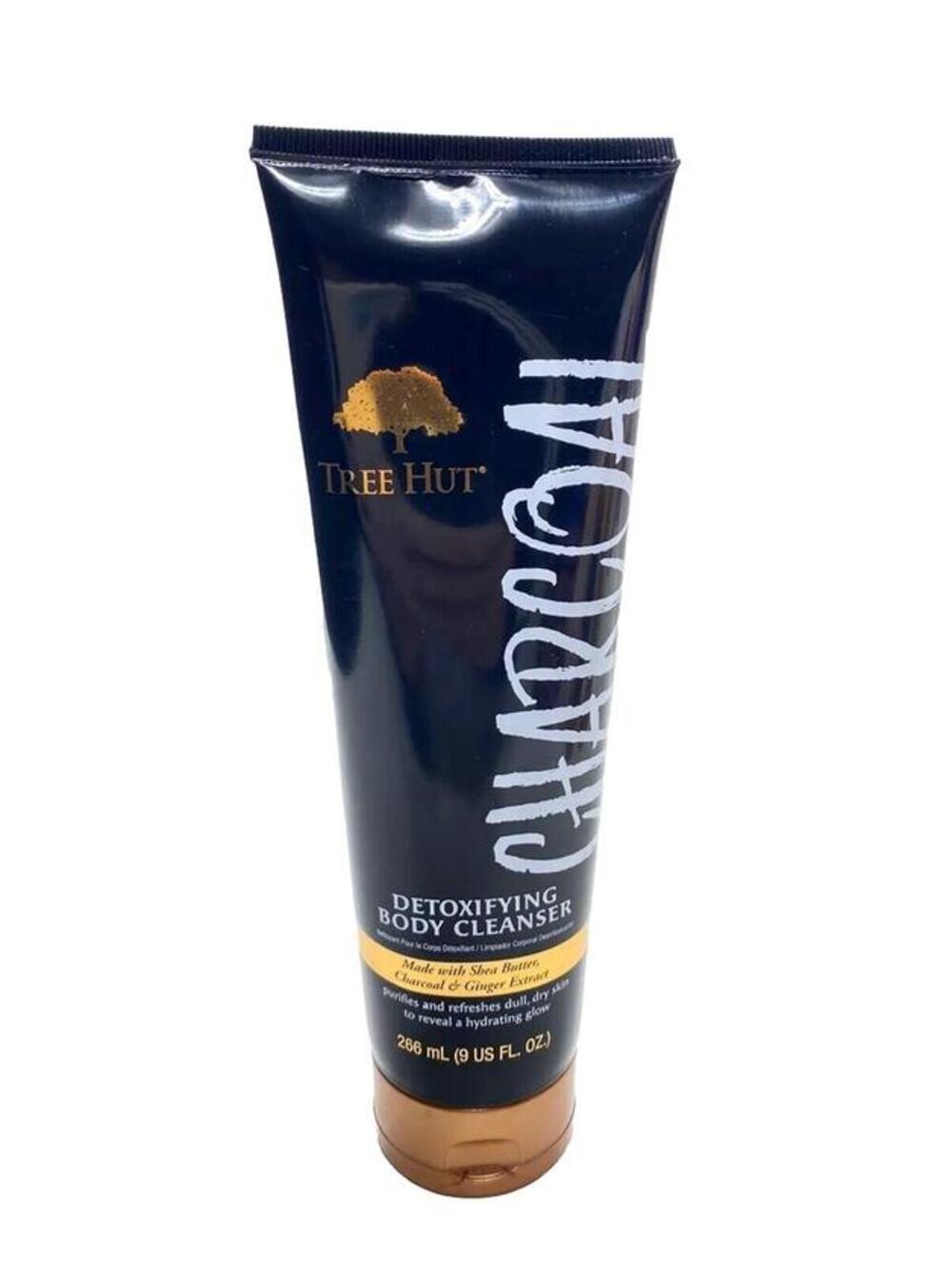 Tree Hut Detoxifying Body Cleanser Shea Butter, Charcoal and Ginger -Brand New!